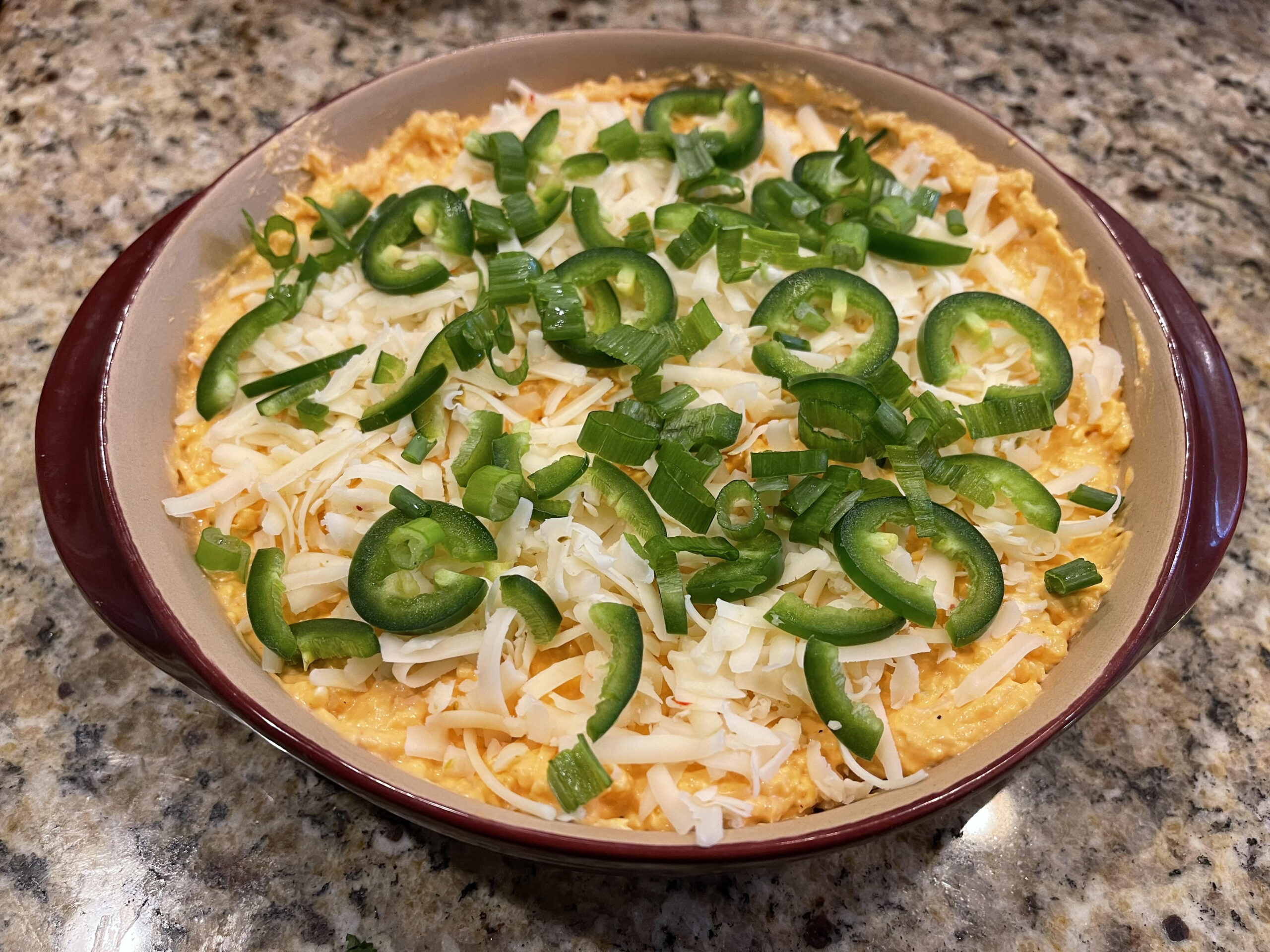 Buffalo Ranch Chicken Dip